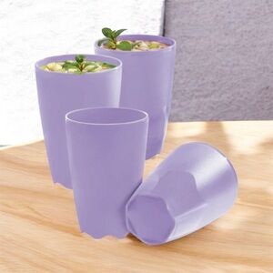 Tupperware Purple Tumblers Set